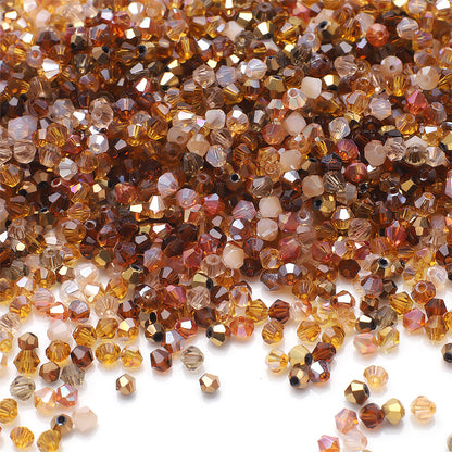 Rhombus Seed Glass Beads 3mm Assorted Colors 500pcs 3