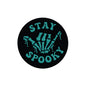 Silicone Focal Beads Ghost Finger Stay Spooky Lettering 20pcs 8