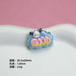 Plating Sanrio Character Word Sign Resin Beads Glossy Cloud Shape 10pcs 10