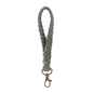 Macrame Crochet Phone Keychain Cotton Rope with Brass Clasp 4pcs 14
