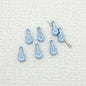 Guitar Metal Beads 12mm Baked Painted Multicolor 20pcs 12