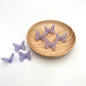 Glow Butterfly Acrylic Beads 21mm Stereo Glow in the Dark 10pcs 8