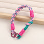 Patterned Macrame Dual Ring Phone Charm Polyester 33cm 2pcs 13