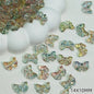 Sweet Bow Glass Beads 14mm Transparent Pastel Mixed Colors 50pcs 10
