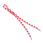 Two Tone Braided Rope Crochet Keychain Fabric Slim Durable 8pcs 5