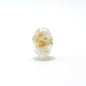 Lampwork Glass Beads Irregular Oval Gold Dust Filled 13mm 10pcs 6