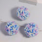 Embellished Bubblegum Beads 20mm Gradient Star Cluster Pastel 10pcs 11