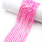 Pearly Lustre Flat Disc Clay Beads 6mm Colorful Pastel 10strands 18