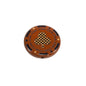 Flat Acrylic Beads 31mm Texas Chip Card Suits Printed 10pcs 14