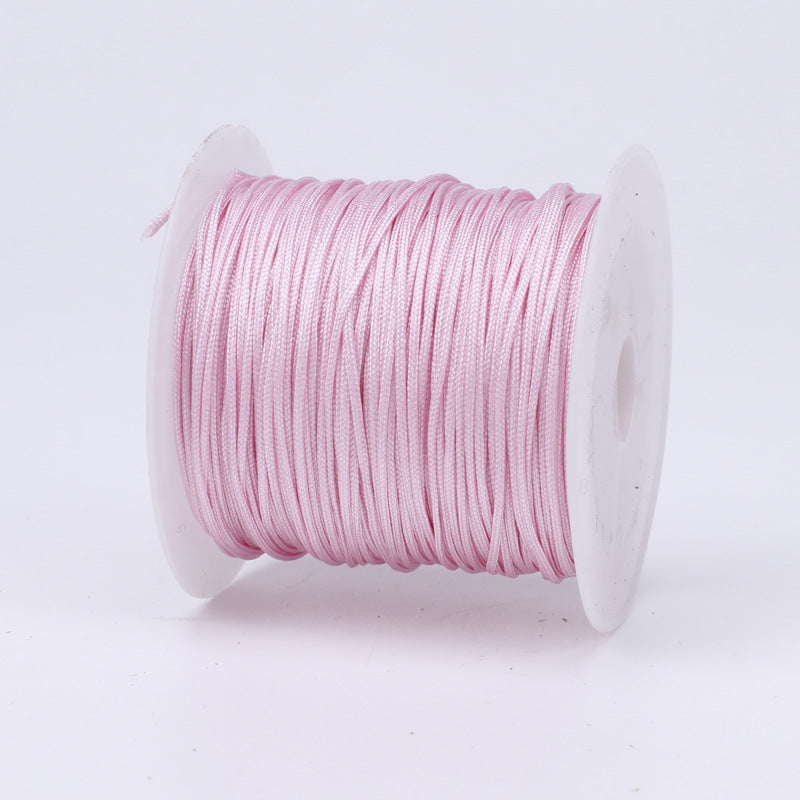 Nylon Thread 0.8mm Diameter 40m Colorful Jewelry Stringing Cord 34