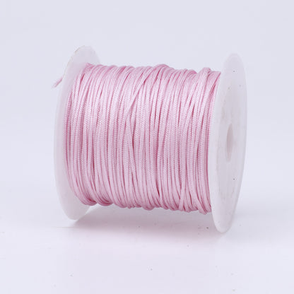 Nylon Thread 0.8mm Diameter 40m Colorful Jewelry Stringing Cord 34