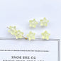Transparent Star Acrylic Beads 11mm Chunky Pastel Mixed Colors 60pcs 9