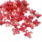 Czech Glass Beads Osmanthus 11.5mm Emerald Green Four-Petal 50pcs 3