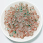 Czech Glass Beads Round 8mm Glossy Translucent Mix 100pcs 17