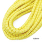 Cylindrical Clay Beads 6mm Colorful Polymer 62pcs 14