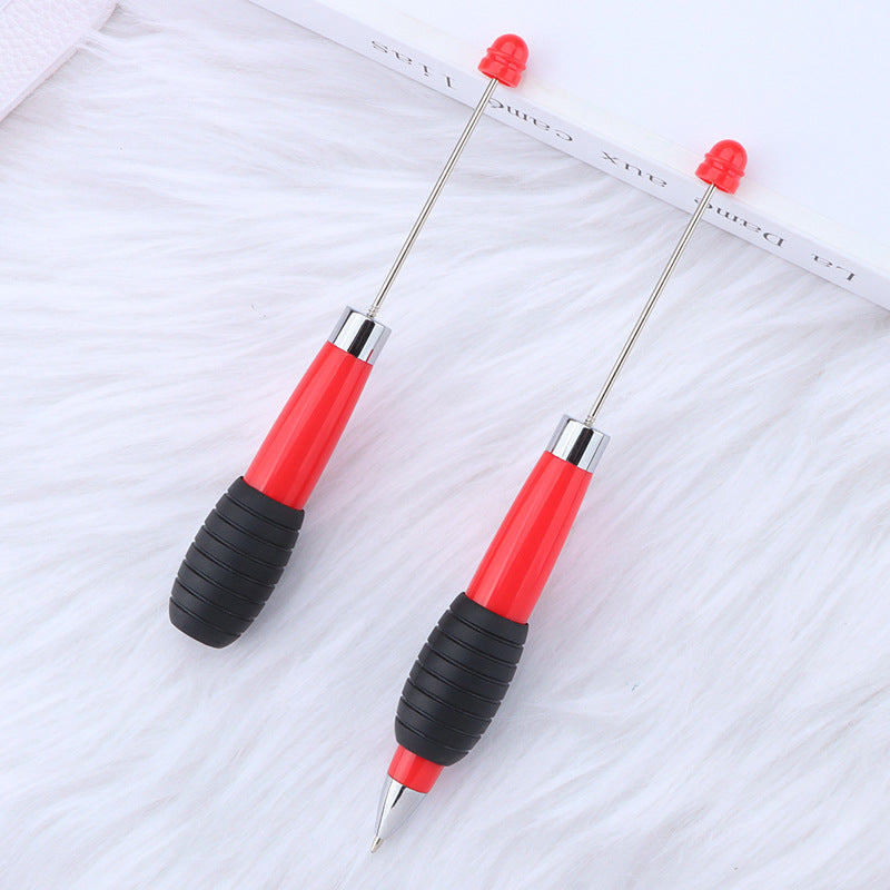 Beadable Telescopic Pen Colorful Ergonomic Rotary Ballpoint 1.0mm 15