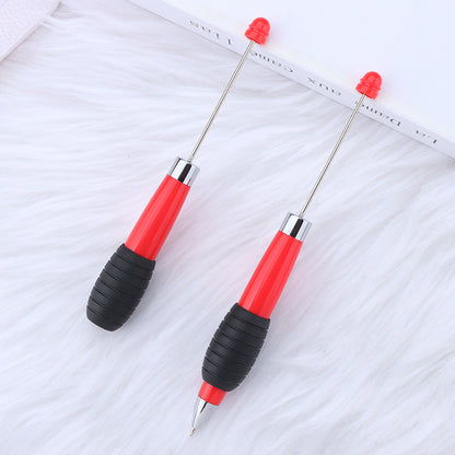 Beadable Telescopic Pen Colorful Ergonomic Rotary Ballpoint 1.0mm 15