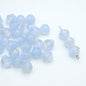 Glitter Powder Lantern Resin Beads 10mm Shimmering Colors 20pcs 8