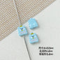 Kitten and Teddy Bear Metal Beads 14mm Hand Painted Alloy 10pcs 18
