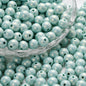 Imitation Pearl Acrylic Beads 8mm-12mm Macaron Colored Pastel 12