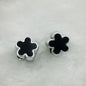 Five Petal Flower Acrylic Beads 13mm Enamel CCB Plastic 50pcs 11