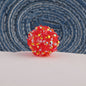 Glitter Bubblegum Beads 14mm Sequin Cluster Rhinestone 10pcs 9