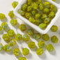 Lampwork Glass Beads Rose 12mm Gradient Color Handmade 10pcs 7