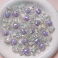 Transparent Candy Acrylic Beads 15x31mm Glossy Pastel 10pcs 11