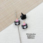Dolphin and Birthday Bear Metal Beads 15 17mm Painted Alloy 10pcs 21