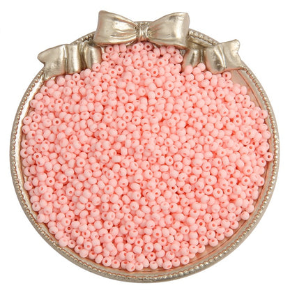 Frosted Seed Glass Beads 4mm Pastel Colors Matte Finish 320pcs 12
