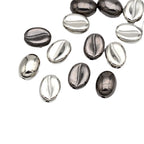 Metallic Color Coffee Bean Acrylic Beads 10mm CCB Plastic 100pcs 5