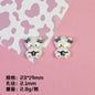 Plating Adorable Mikko Series Resin Beads Cute Character 20pcs 11