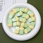 Popcorn Resin Beads 26mm Glossy Textured 10pcs 13
