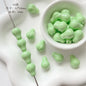 3D Fruit Series Acrylic Beads Playful Glossy Mixed Colors 50pcs 6