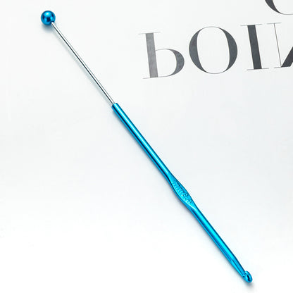 Beadable Crochet Hooks Metallic Slim Polished 3.0mm to 6.0mm 17