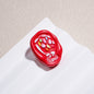 Hand Painted Oval Bouquet Acrylic Beads 28mm Colorful Floral 10pcs 7