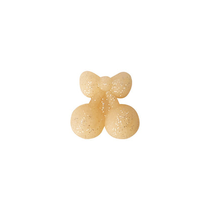 Silicone 3D Focal Beads Cherry Holding Bow 20pcs 11