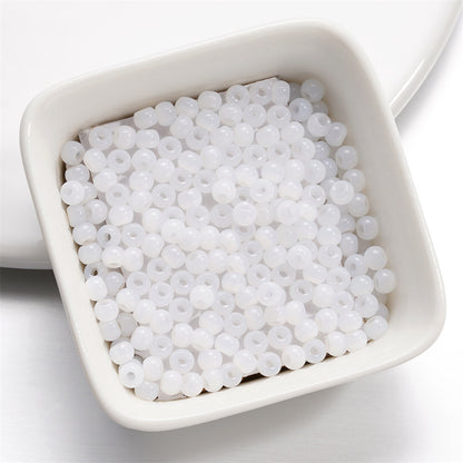 Transparent Resin Beads 4mm Light Pastel Gradient 620pcs 12