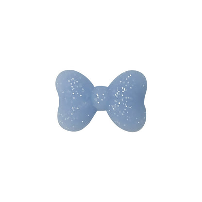 Silicone Focal Beads Cross Matte Speckled Glow in the Dark 20pcs 13