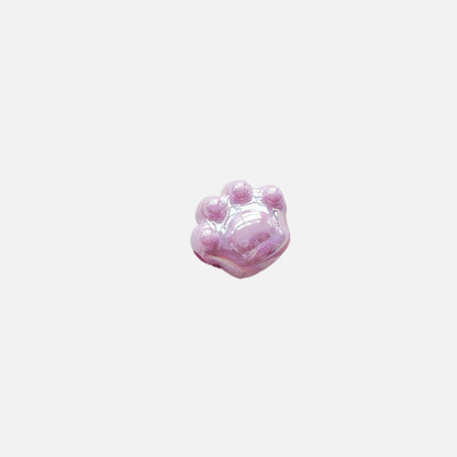 Glossy Cat Claw Acrylic Beads 18.5mm Pastel Colors 220pcs 3