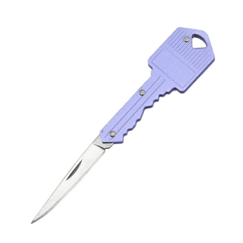 Mini Folding Knife Keychain Stainless Steel Outdoor Survival Tool 10