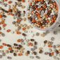 Vintage Maillard Seed Glass Beads Earth Tone Smooth Texture 2