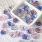 Clear Blooming Heart Acrylic Beads 16mm Vintage Style 20pcs 4
