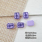 Camera Milk Carton Painted Metal Beads Glossy Enamel 20pcs 10