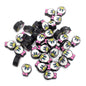 Animal Character Flat Clay Beads 10mm Colorful Mixed 1000pcs 14