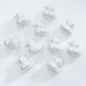 Plating Duck Acrylic Beads 22mm Glossy Iridescent 10pcs 6