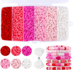 Heishi Clay Beads 6mm Multicolor Smooth Matte Polymer 1box 5
