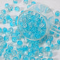 Crackle Round Glass Beads 10mm Gradient Color Smooth Surface 60pcs 7