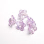 Transparent Plating Horn Petal Acrylic Beads 10mm Multicolor 500pcs 5