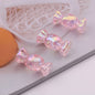 Transparent Candy Acrylic Beads 29mm UV Plating Rainbow 100pcs 9